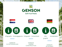 Tablet Screenshot of genson.nl